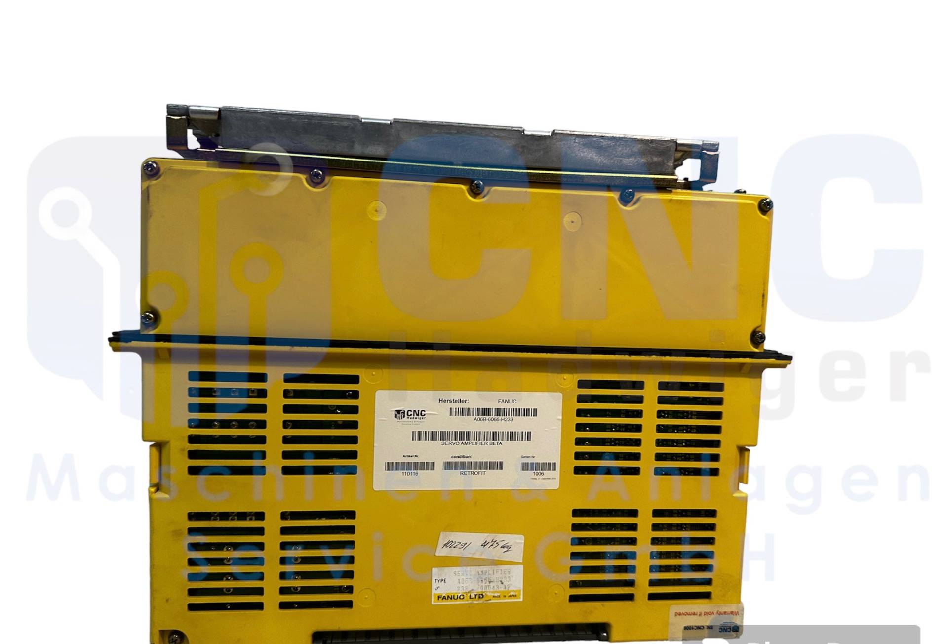 FANUC SERVO AMPLIFIER BETA A06B-6066-H233