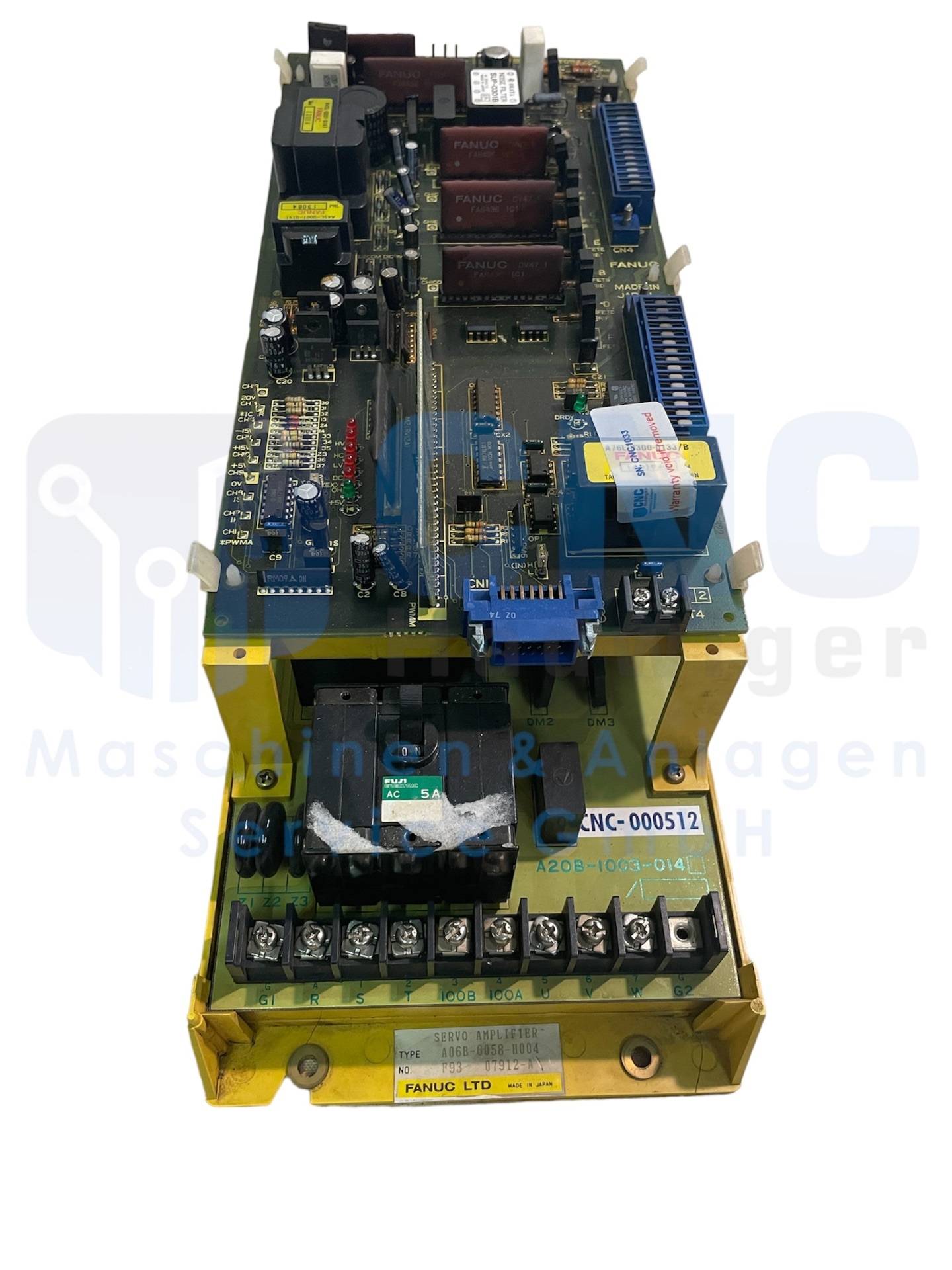 FANUC AXIS DRIVE UNIT A06B-6058-H004 - CNC Shop