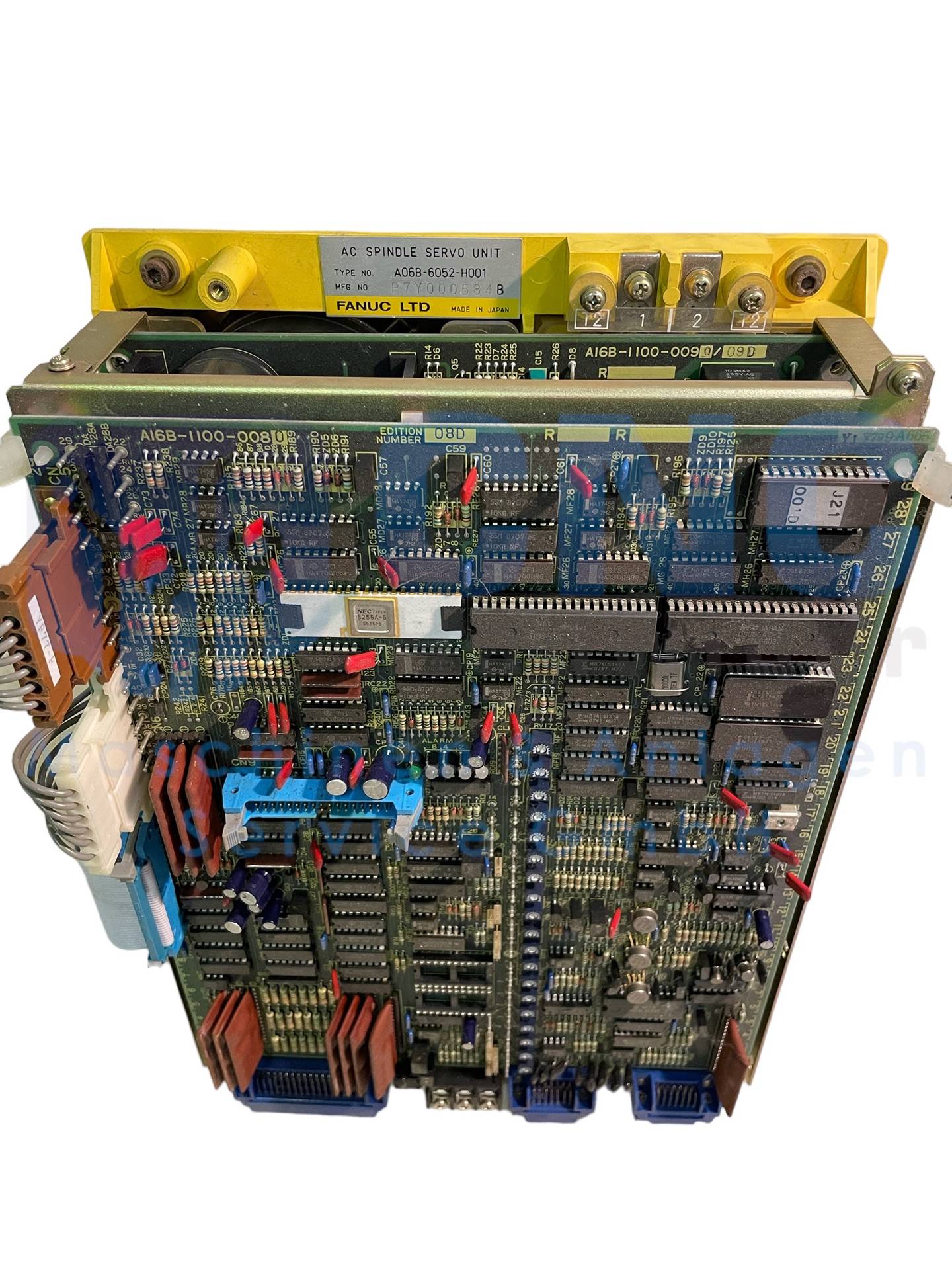 FANUC AC BOARD SPINDLE SERVO UNIT A06B-6052-H001